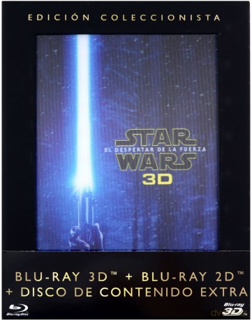 Star Wars: Episode VII - The Force Awakens (Gwiezdne wojny: Przebudzenie Mocy) [Blu-Ray 3D]+[2xBlu-Ray]