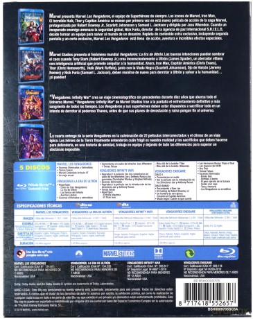 Avengers 1-4 [BOX] [4xBlu-Ray]