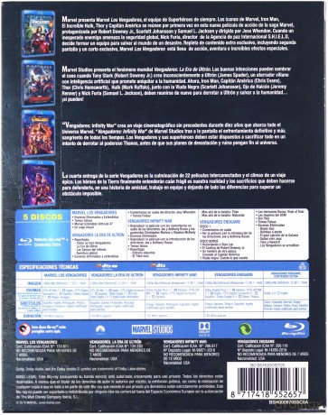 Avengers 1-4 [BOX] [4xBlu-Ray]