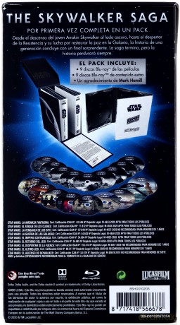 Star Wars: The Skywalker Saga - Movie Collection 1-9 (Gwiezdne wojny: Saga Skywalker 1-9) [18xBlu-Ray]