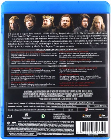 Game of Thrones Season 1 (Gra o Tron) [4xBlu-Ray]