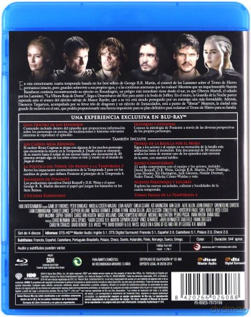 Game of Thrones Season 4 (Gra o Tron) [4xBlu-Ray]
