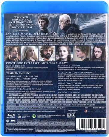 Game of Thrones Season 6 (Gra o Tron) [4xBlu-Ray]