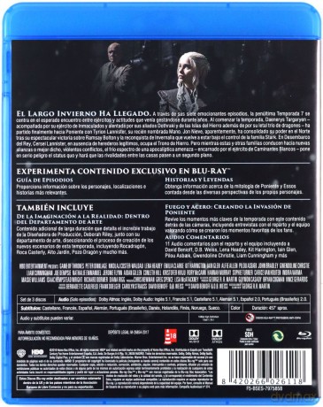 Game of Thrones Season 7 (Gra o Tron) [3xBlu-Ray]