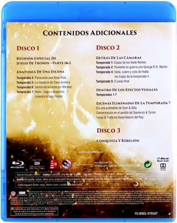 Game of Thrones Bonus (Gra o Tron) [3xBlu-Ray]