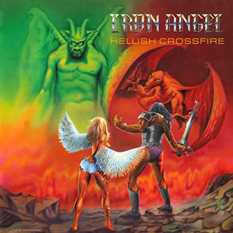 Iron Angel: Hellish Crossfire (Splatter) [Winyl]