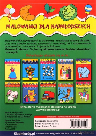 Am Am Co Jem Malowanki Dla Dzieci Od Lat 2 (2011) [KSIĄŻKA]