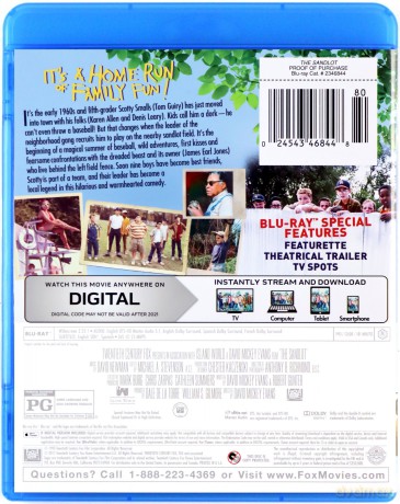 The Sandlot (Amatorzy sportu) [Blu-Ray]