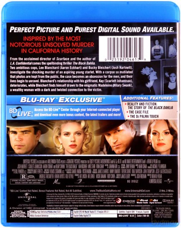 The Black Dahlia (Czarna Dalia) [Blu-Ray]