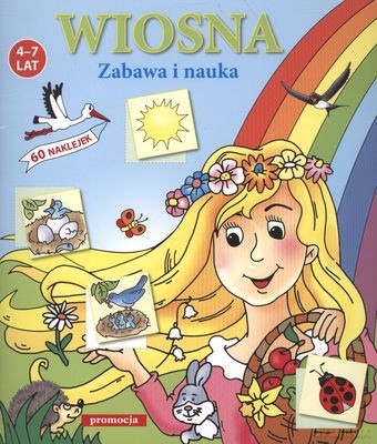 Wiosna Zabawa I Nauka 4-7 Lat [KSIĄŻKA]