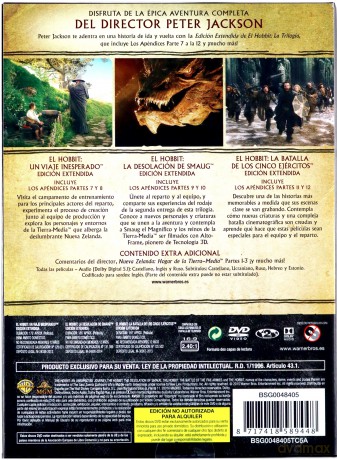 Hobbit 1-3 [BOX] [15DVD]