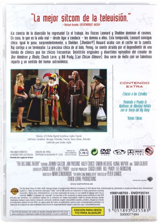 The Big Bang Theory Season 2 (Teoria wielkiego podrywu) [4DVD]