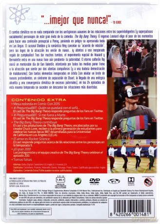 The Big Bang Theory Season 9 (Teoria wielkiego podrywu) [3DVD]