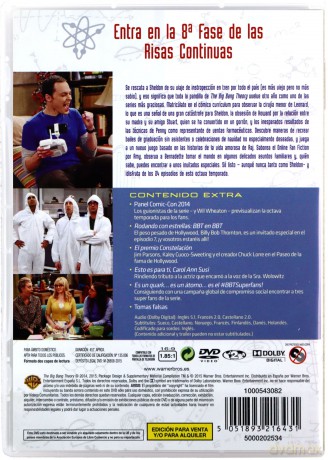 The Big Bang Theory Season 8 (Teoria wielkiego podrywu) [3DVD]