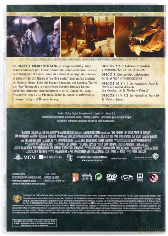 The Hobbit: The Desolation of Smaug (Hobbit: Pustkowie Smauga) [6DVD]