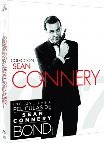 007 James Bond Sean Connery: Dr. No | Pozdrowienia z Rosji | Goldfinger | Operacja Piorun | Żyje się tylko dwa razy | Diamenty są wieczne [BOX] [6xBlu-Ray]