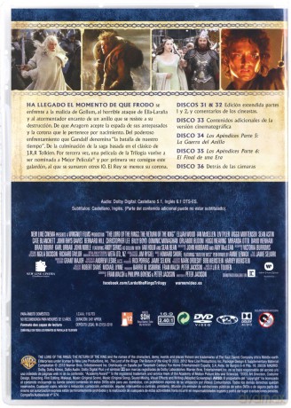 The Lord of the Rings: The Return of the King (Władca Pierścieni: Powrót króla) [6DVD]