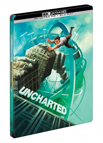 Uncharted (steelbook) [Blu-Ray 4K]+[Blu-Ray]