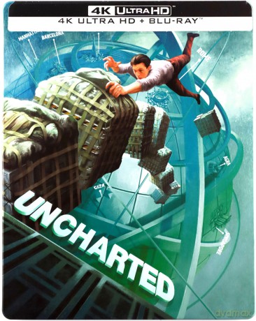 Uncharted (steelbook) [Blu-Ray 4K]+[Blu-Ray]