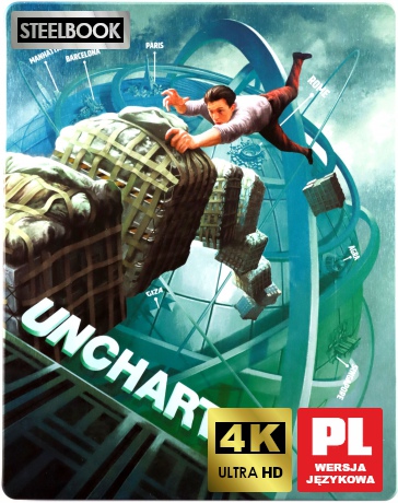 Uncharted (steelbook) [Blu-Ray 4K]+[Blu-Ray]