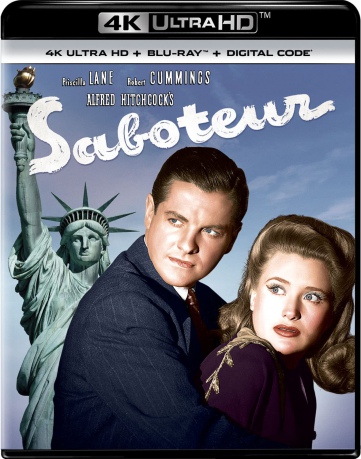 Saboteur (Sabotaż) [Blu-Ray 4K]+[Blu-Ray]