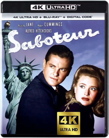 Saboteur (Sabotaż) [Blu-Ray 4K]+[Blu-Ray]