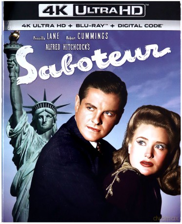 Saboteur (Sabotaż) [Blu-Ray 4K]+[Blu-Ray]
