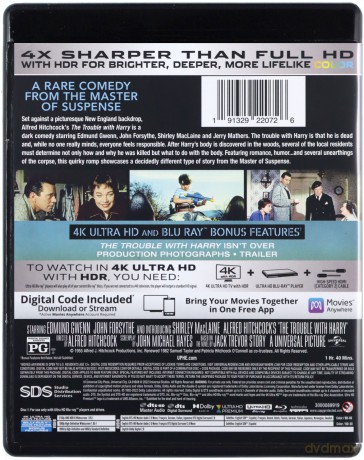 The Trouble with Harry (Kłopoty z Harrym) [Blu-Ray 4K]+[Blu-Ray]