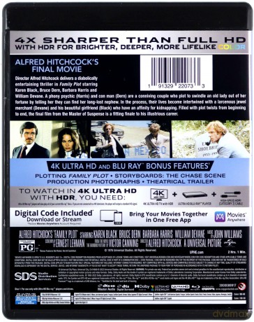 Family Plot (Intryga rodzinna) [Blu-Ray 4K]+[Blu-Ray]