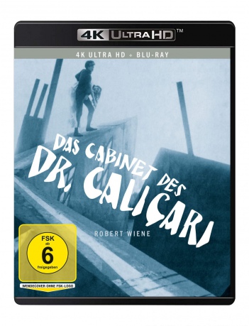 The Cabinet of Dr. Caligari (Gabinet doktora Caligari) [Blu-Ray 4K]+[Blu-Ray]