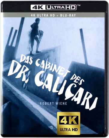 The Cabinet of Dr. Caligari (Gabinet doktora Caligari) [Blu-Ray 4K]+[Blu-Ray]