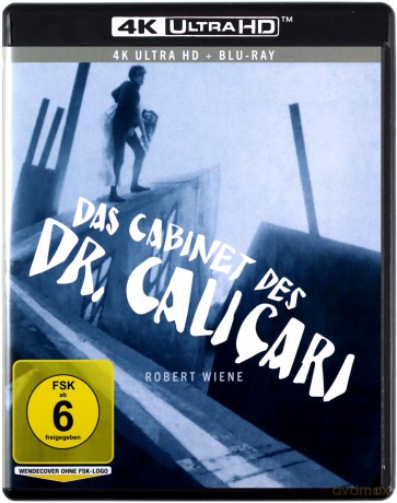 The Cabinet of Dr. Caligari (Gabinet doktora Caligari) [Blu-Ray 4K]+[Blu-Ray]