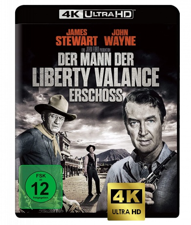 The Man Who Shot Liberty Valance (Człowiek, który zabił Liberty Valance'a) [Blu-Ray 4K]+[Blu-Ray]
