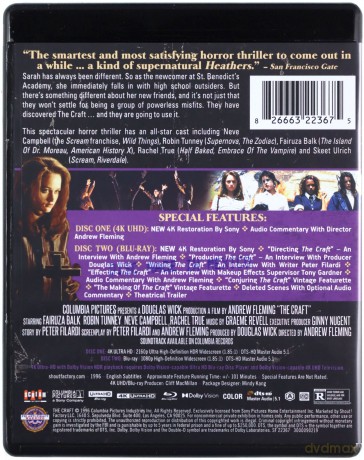 The Craft (Szkoła czarownic) [Blu-Ray 4K]+[Blu-Ray]