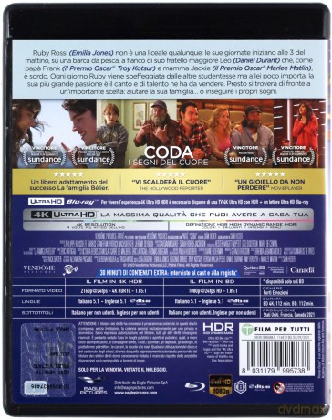 CODA [Blu-Ray 4K]+[Blu-Ray]