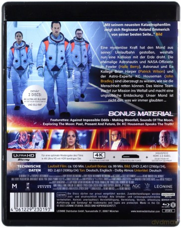 Moonfall [Blu-Ray 4K]+[Blu-Ray]