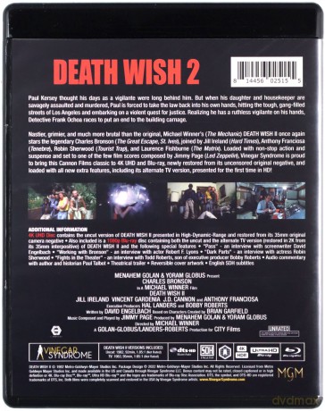 Death Wish II (Życzenie śmierci 2) [Blu-Ray 4K]+[Blu-Ray]