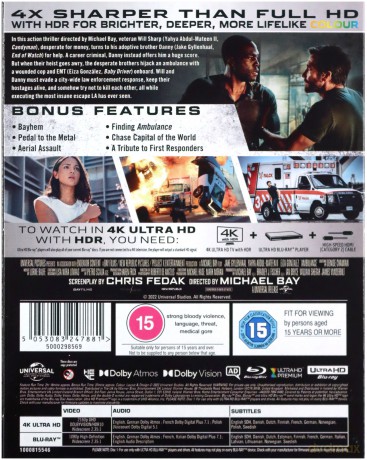 Ambulans [Blu-Ray 4K]+[Blu-Ray]