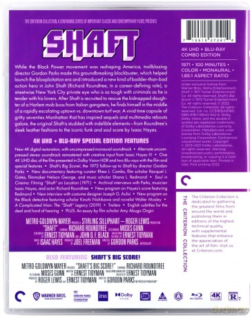 Shaft (The Criterion Collection) [Blu-Ray 4K]+[Blu-Ray]