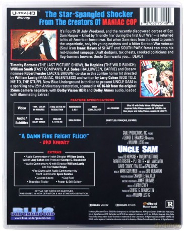 Uncle Sam [Blu-Ray 4K]