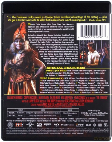 The Funhouse (Lunapark) [Blu-Ray 4K]+[Blu-Ray]