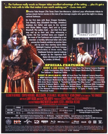 The Funhouse (Lunapark) [Blu-Ray 4K]+[Blu-Ray]