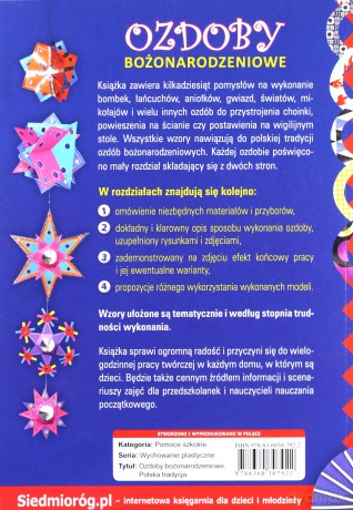 Ozdoby Bożonarodzeniowe Polska Tradycja [KSIĄŻKA]