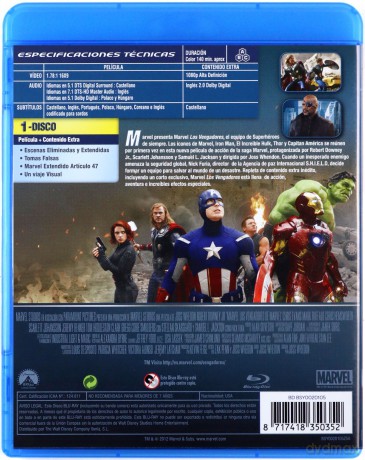 Avengers [Blu-Ray]