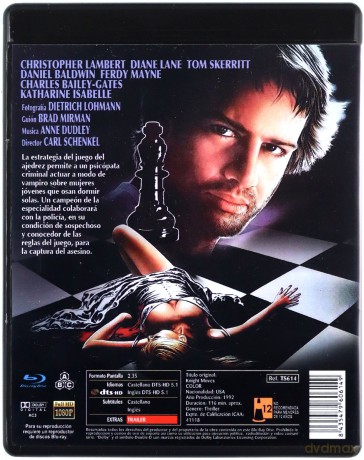 Knight Moves (Mordercza rozgrywka) [Blu-Ray]