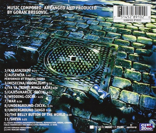 Underground soundtrack [CD]