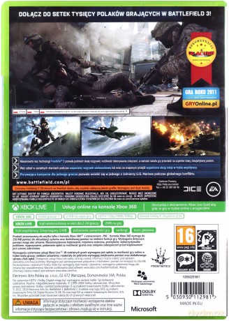 Battlefield 3 [GRA XBOX360]