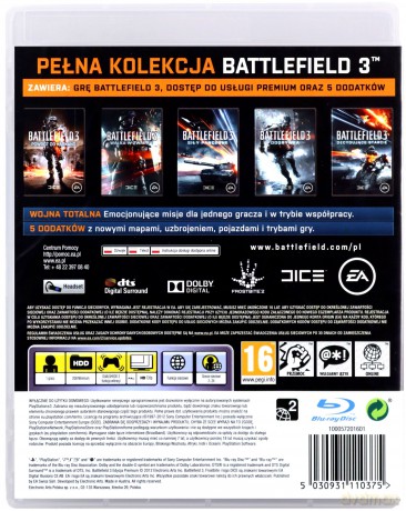 Battlefield 3 - Premium Edition - [GRA PS3]