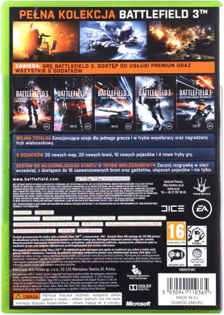 Battlefield 3 - Premium Edition - [GRA XBOX360]
