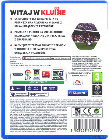 FIFA 13 [GRA PS VITA]